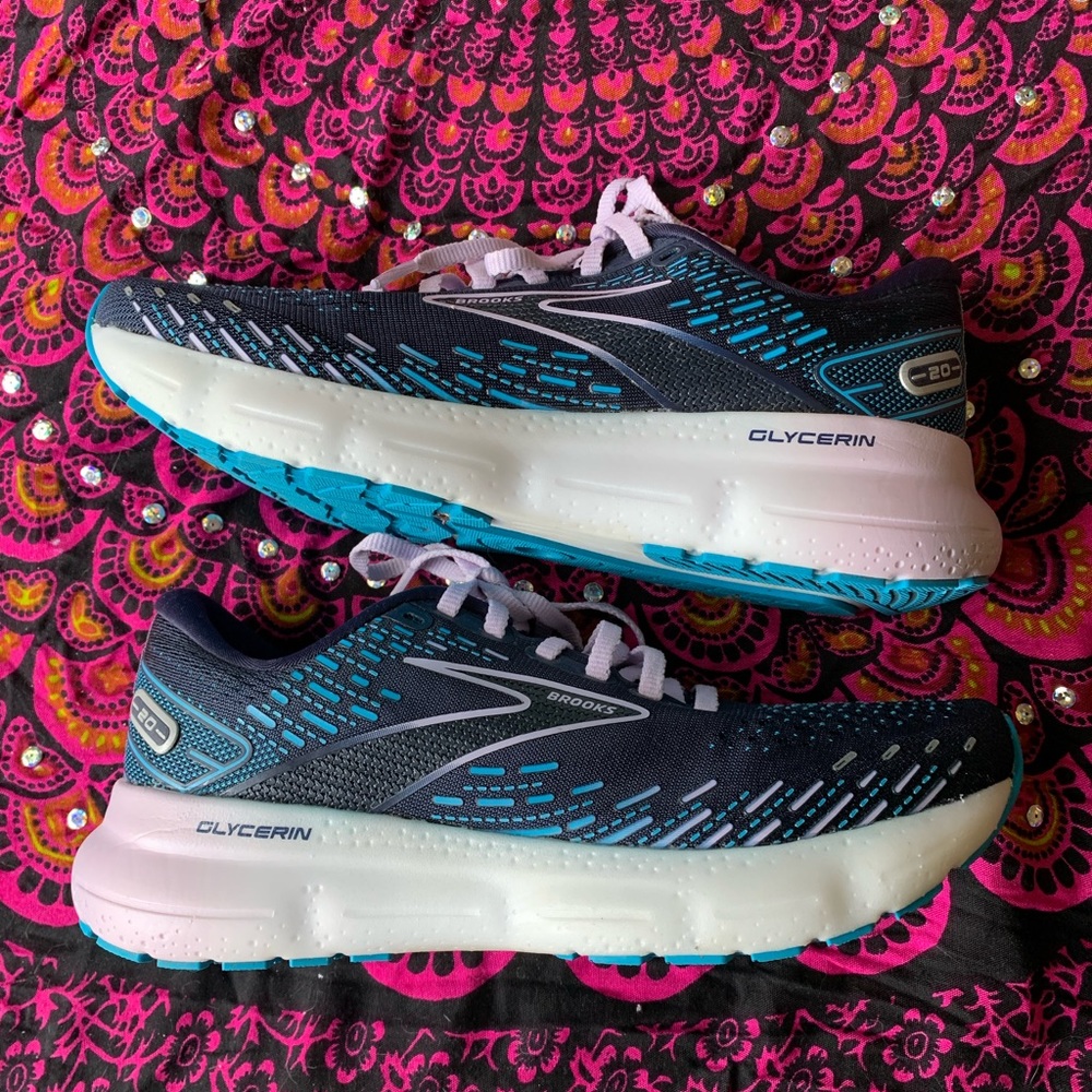 Brooks Glycerin 20 Running Shoes in Peacoat